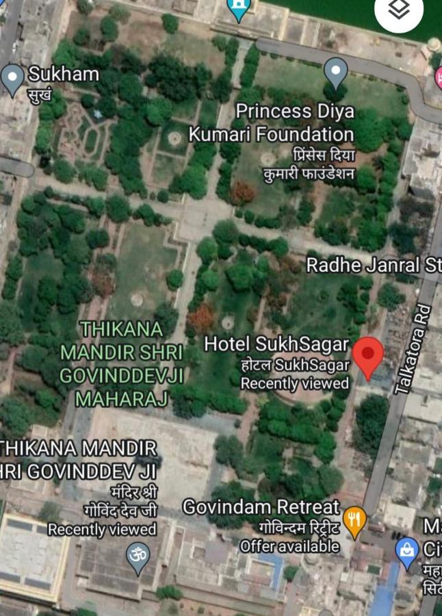 Sukh Sagar Hotel ชัยปุระ ภายนอก รูปภาพ